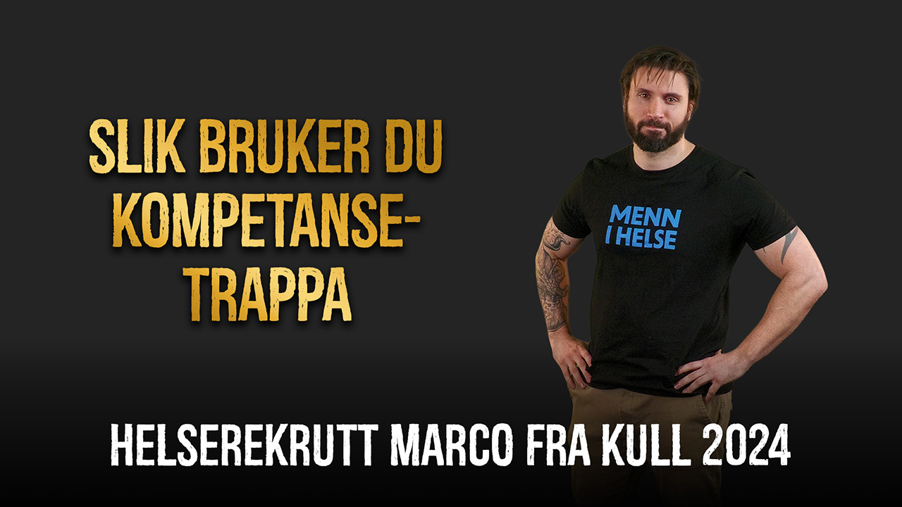Kompetansetrappa – Intro – Marco